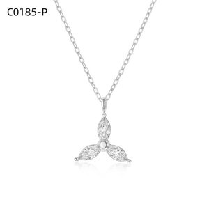 Collar de Moda con Circonia C0185 para Mujer, Joyería de Alta Calidad - Product Image 1