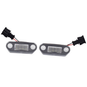 Pour VW <span class=keywords><strong>Golf</strong></span> MK3 pour Skoda Octavia I pièces de <span class=keywords><strong>plaque</strong></span> d'<span class=keywords><strong>immatriculation</strong></span> d'éclairage automatique LED ampoules de lampe de <span class=keywords><strong>plaque</strong></span> d'<span class=keywords><strong>immatriculation</strong></span> de voiture - Product Image 1