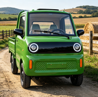 Camion de livraison électrique à 4 roues homologué EEC COC, nouvelle énergie, moteur 3500W, cabine fermée, 25 km/h / 45 km/h