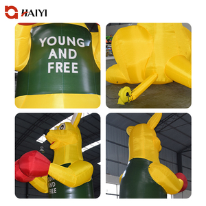 Mascotte publicitaire géante gonflable : Modèle Kangourou Boxeur - Product Image 4