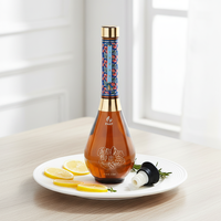 200ml 375ml 500ml Benutzerdefiniertes Logo Speiseöl Luxuriöse Langhalsflasche Hochwertige Kleine Ölflasche
