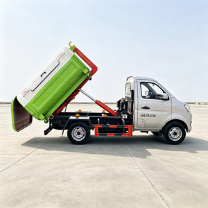 รถบรรทุกติดตั้งกระบะเก็บขยะแบบตะขอเกี่ยว 4x2 CHANGAN 3 ลูกบาศก์เมตร สำหรับงานเทศบาล - Product Image 5