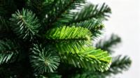 Premium 180cm Realistischer Vorbeleuchteter Weihnachtsbaum, PE/PVC Hybrid-Blätter, 350 Warmweiße LEDs, Stabiler Eisenständer für Innenbereich