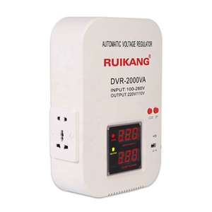 Monofásico Digital Automático 1kVA 2kVA 3kVA 5kVA Estabilizador de voltaje montado en la pared 220V AC Regulador de voltaje para toda la casa SVC SVR - Product Image 2