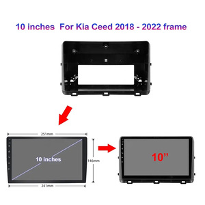 10 pouces 4 cœurs WIFI Android Auto voiture Navigation Carplay Double Din Dsp lecteur multimédia pour <span class=keywords><strong>Kia</strong></span> <span class=keywords><strong>Ceed</strong></span> 2018 - <span class=keywords><strong>2022</strong></span> - Product Image 2