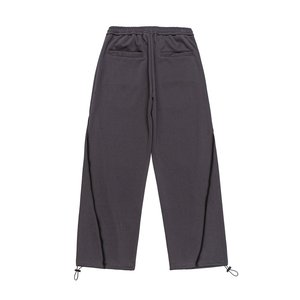 <span class=keywords><strong>Pantalon</strong></span> droit pour <span class=keywords><strong>homme</strong></span> en coton avec cordon de serrage, style jogger, à revers, décontracté, grandes tailles, coupe ample et décontractée, 6XL 7XL - Product Image 5