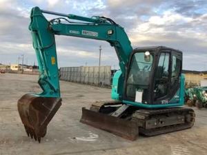 Kobelco sk75sr escavadeiras usadas sk75sr Escavadeiras de lagartas sk75sr mini escavadeiras 7ton Preço baixo Boa qualidade Retroescavadeira - Product Image 2