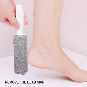 Pumice Scouring Padスティッククリーナーハンドル付きストーントイレボウル洗浄ブラシトイレ洗浄パック2個に効果的 - Product Image 6