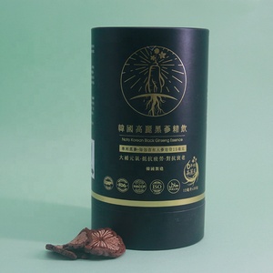 High quality supplier tea dry goods paper tube box container circular packaging tea paper tube packaging