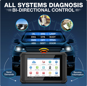 LAUNCH X431 Pad V Elite Obd2 Scanner J2534, alat diagnosa kendaraan untuk semua mobil mirip dengan Pad Vii - Product Image 5