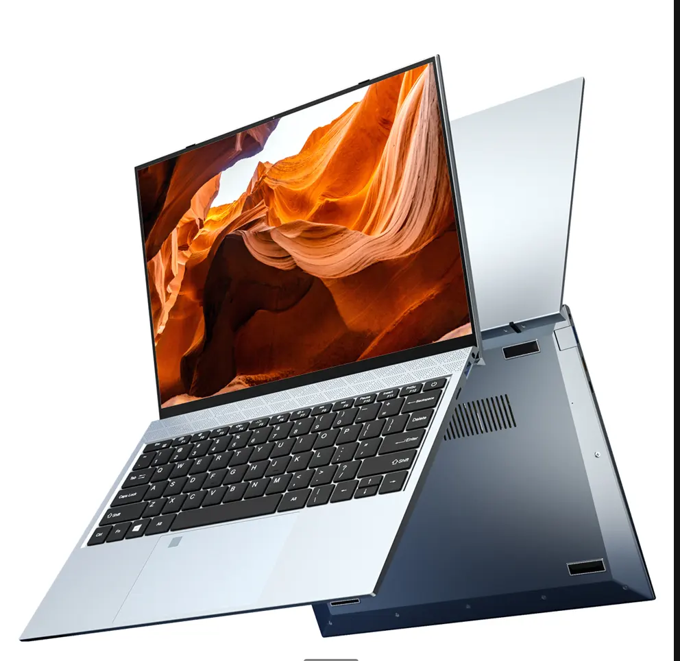 13.5 inç 2K ekran Laptop PC çekirdek i5 DDR4 16GB dizüstü bilgisayar ile parmak izi kilidini