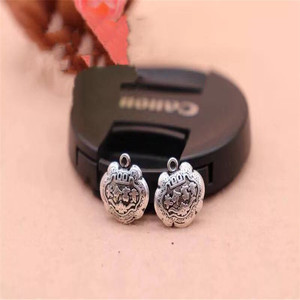 Breloques Abacus élégantes et exquises, pendentif en métal argenté tibétain pour la fabrication de bracelets et colliers, style chinois rétro - Product Image 4