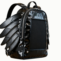Sac Ita personnalisé de grande capacité porte-clés sac transparent à la mode avec fermeture éclair pour les filles