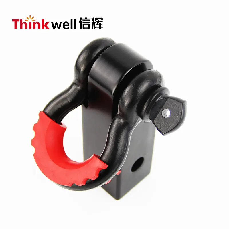 2024 New Car Towing Accessories Drop Forged Trailer Axle Suspension Carbon Steel Tow Trailer Hitch Receiver Shackle