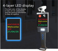 Zento Promotion Activité LPR Système de stationnement IP 65 DC Moteur sans balais Barrière de flèche de parking et de porte d'école