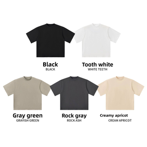 T-shirt <span class=keywords><strong>Femme</strong></span> en Coton Pur 250G à Imprimé Graphique, Style Vintage Délavé, Coupe Décontractée, Haut Décontracté d'Été Facile à Assortir, Respirant - Product Image 2