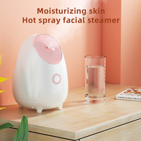 NanoSteamer Grande 3 en 1, Vaporizador Facial Iónico, Humidificador Facial, Limpiador de Poros, Eliminador de Puntos Negros, Dispositivo de Limpieza Facial