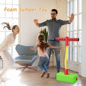 Palo de Salto Canguro con Pelota de Rebote, <span class=keywords><strong>Zapatos</strong></span> de Salto de Rana para Ejercicio en Interiores y Entrenamiento Cruzado para Niños - Product Image 2