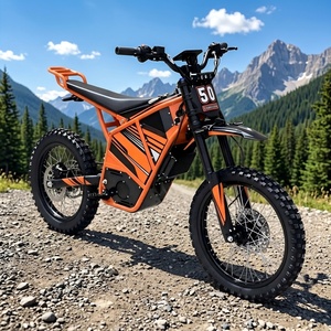 Motocicleta Todoterreno de 72V con Autonomía de 120KM, Motor sin Escobillas de 10000W para Aventuras Extremas, HCBK-X50 se Suministra Estándar - Product Image 3