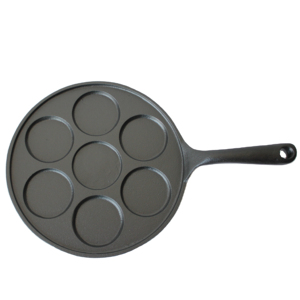 <span class=keywords><strong>Mini</strong></span> poêle à frire en fonte à fonctions multiples 7 trous pour friteuse à œufs - Product Image 1