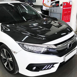 Capot moteur avant en fibre de carbone pour <span class=keywords><strong>Honda</strong></span> Civic 10e génération X FC1 FK7 FK8 Type R 2015-2020 - Product Image 4