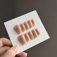 50 styles de collection d'ongles transfrontalière européenne et américaine # Lot de 14 faux ongles à presser, couvrance totale, vente en gros