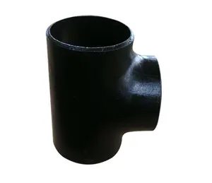 Sıcak satış karbon çelik ve paslanmaz çelik ASME/ANSI B16.9 Butt-kaynak boru bağlantı parçaları düz Tee