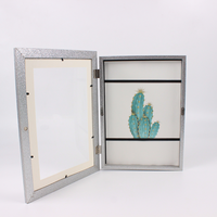 Marco de Fotos de Madera Moderno y Elegante con Apertura Frontal, Resistente a Roturas, de Tamaño Personalizado, para Obras de Arte Infantiles, con Embalaje de Seguridad