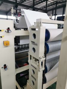 Machine à fabriquer du papier toilette entièrement automatique de haute qualité avec PLC, boîte de vitesses et moteur, modèle haute capacité 2200 - Product Image 6