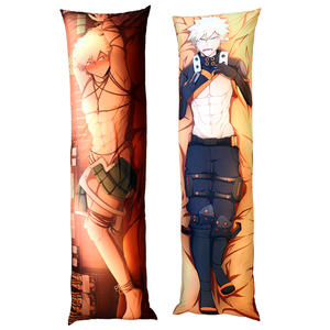 Dakimakura — oreiller traversin personnalisé, coussin traversin et canapé, matière à 2 voies, animé, - Product Image 6