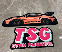 Moderner Cartoon-Design Teppich für Heimdekoration, Abstrakter Unregelmäßiger Teppich mit Automotiv, Maßgefertigte Teppiche mit Logo, Bodenmatte im Anime-Auto-Design