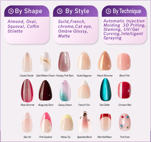 Easywell - Juego de 30 Uñas Postizas de Lujo con Logotipo Personalizado, Uñas Artificiales Cortas en Forma de Almendra, Punta Francesa, Gel Suave, Venta al por Mayor - Product Image 3