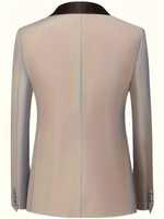 Costumes de Mariage pour Hommes Tenue de Marié Blanc Rouge S-6XL (Veste+Gilet+Pantalon) Smokings Respirants Costume d'Affaires 3 Pièces pour Fête Grande Taille