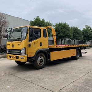 Ready to Ship FAW 4x2 <b>Flatbed</b> Tow <b>Truck</b> Slidebed Wrecker 3 Ton 5 Ton Rollback Recovery <b>Truck</b> with Winch - Product Image 6