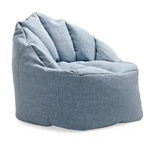 Prix d'approvisionnement d'usine pouf en mousse à mémoire de forme fauteuil de canapé en peluche pouf fauteuil de canapé