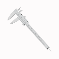 NEWJieLi NYK-200 Calibre à vernier 200 mm en acier inoxydable, outil de mesure, précision IP54, résolution 0,04 mm, précision 0,02 mm