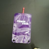 Sacs pliables en plastique laminé sans BPA, pièces, emballage de graines de cochon, usage industriel, avec tube
