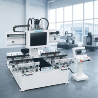 Machine à mortaiser et à rainurer CNC automatique à huit axes de haute précision JUNRAN JR-2215-4B pour le travail du bois et la fabrication de meubles
