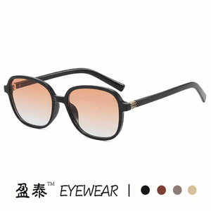 Yingtai Eyewear <b>Square</b> <b>Sunglasses</b> UV400 PC Frame Unisex Fashion Sunshades - Product Image 3