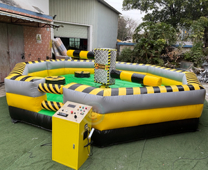 Juego Inflable Toxic Meltdown <span class=keywords><strong>de</strong></span> 8m para Deportes al Aire Libre, Juego <span class=keywords><strong>de</strong></span> Obstáculos Wipe Out - Product Image 2