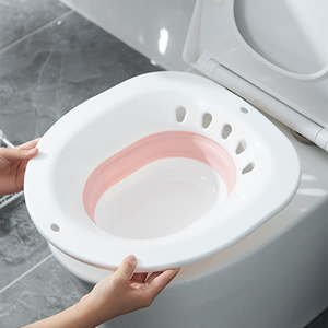 Factory Direct Sales <b>Seat</b> Plastic Sitz Bath for Hemorrhoids Patient Adults - Product Image 3