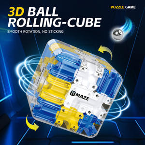 ของเล่นเสริมพัฒนาการ ลดความเครียดสำหรับเด็ก ของขวัญเสริมทักษะการเรียนรู้ เกมเขาวงกตลูกบอลกลิ้ง 3 มิติ แบบอินเทอร์แอคทีฟ ลดราคาพิเศษ - Product Image 3