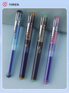 Yiren थोक सरल अनियमित जेल पेन स्टेशनरी लिंक फाउंटेन कस्टम लोगो के साथ - Product Image 4