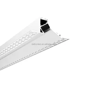 94 * 34毫米建筑 LED 型材洗墙机天花板 LED 型材石膏嵌入式干墙 LED 铝型材