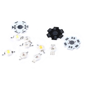 10 وات 1 وات 5 وات رقاقة الصمام الثنائي الدافئ 3 حبة بيضاء باعث خط أزرق أصفر أحمر RGB LED DIY - Product Image 2