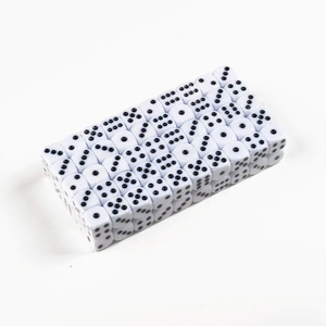 DESKJOY D6 модель 16 мм акриловые многогранные кости с закругленными квадратными формами аксессуар для настольных игр и RPG DND для игр - Product Image 4