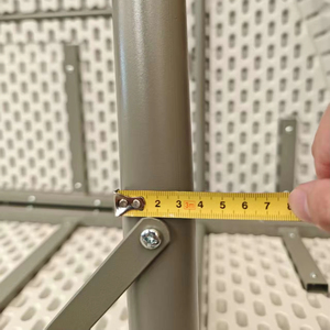 Bán buôn 6ft 12 chỗ ngồi 72 inch 180cm tiệc khách sạn ăn uống nhựa trắng tròn gấp bàn ghế - Product Image 4