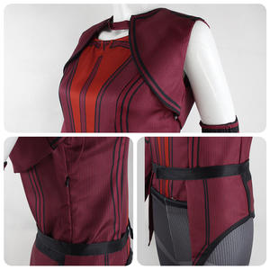 Costume de cosplay Wanda <span class=keywords><strong>Vision</strong></span> Scarlet Witch, combinaison sexy pour Halloween, adulte avec accessoires - Product Image 6