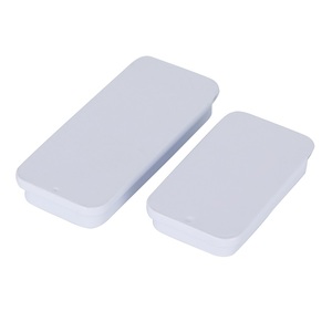 Boîte en métal rectangulaire de haute qualité, 10g, 15g, 20g, avec couvercle coulissant argenté, boîte en fer blanc avec logo personnalisé, idéale pour un cadeau - Product Image 4