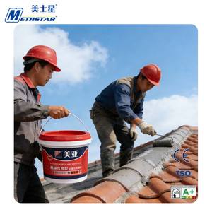 Revêtement de toiture en caoutchouc liquide imperméable à prix de gros pour application sur toiture métallique lisse et dalle - Product Image 2